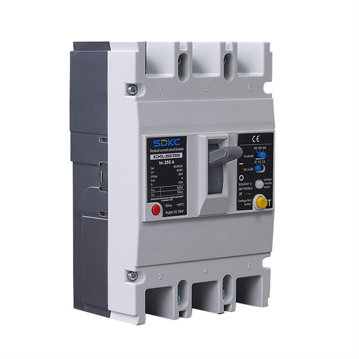 Molded Case Residual Current Circuit Breaker 3P best